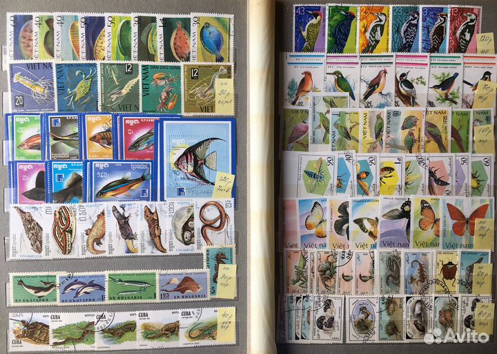 Серии иностранных марок по тематике, часть 1