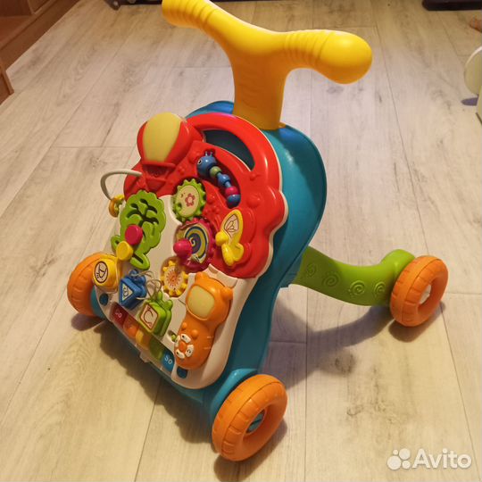 Развивающий музыкальный столик и ходунки