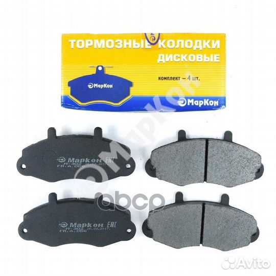Колодки тормозные дисковые к-т Ford 06600190 Ма