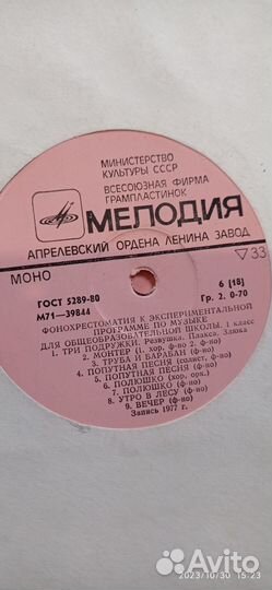 Виниловые пластинки