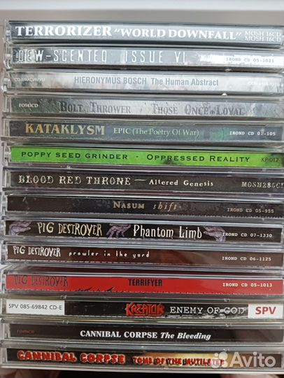 CD диски тяжеляк