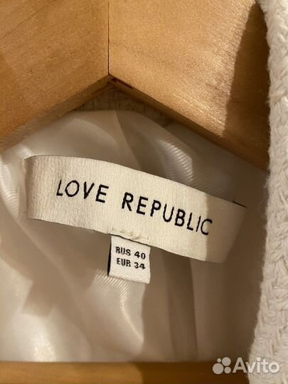 Твидовый костюм love republic