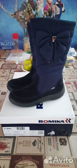 Зимние сапоги Romika 36р. 23.5 см и 37р. 24см