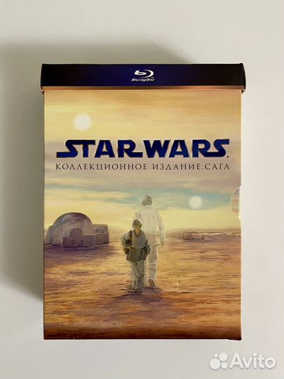 Blu-ray Star Wars Звездные войны Сага (9 дисков)