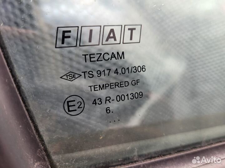 Стекло двери передней правой на Fiat Albea