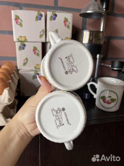 Набор кружек новых 6 шт