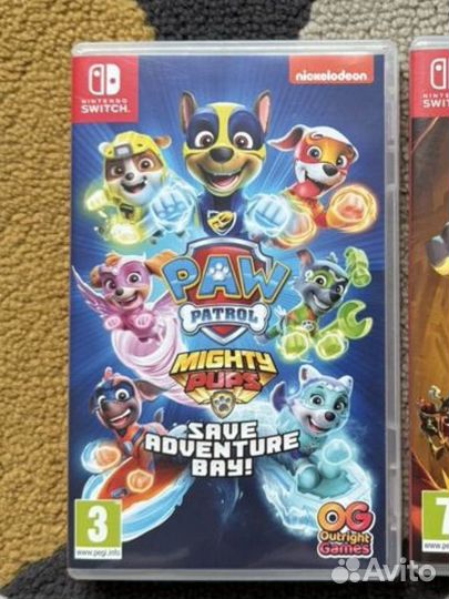 Игры для nintendo switch щенячий патруль