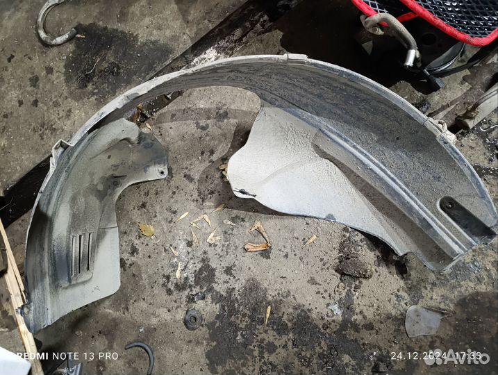 Локер передний левый fiesta mk5