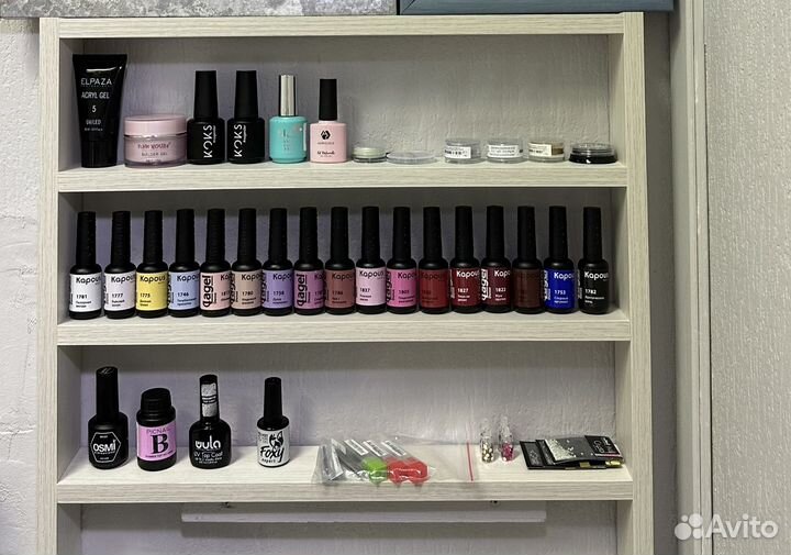 Гель-лаки и все для маникюра