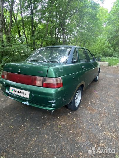 ВАЗ 2110 1.5 МТ, 1999, битый, 344 444 км