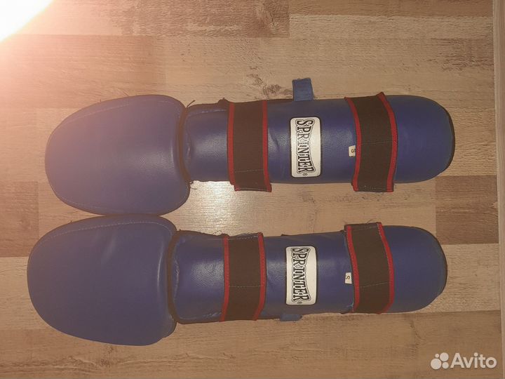 Тяжёлая защита на голень