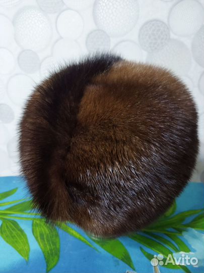 Шапка норковая женская