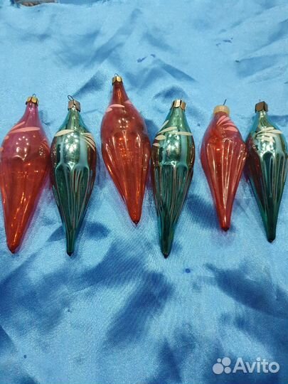 Елочные игрушки СССР.Капли