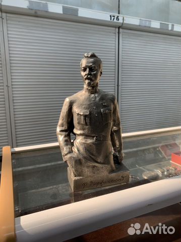 Бюст статуэтка Феликса Дзержинского металл СССР купить в Южном | Хобби ...