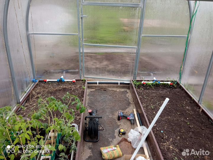 Монтаж системы капельного полива