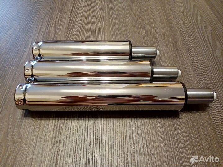 Газлифты для кресел и полубарных стульев, хром