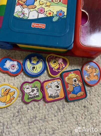 Планшет (книга) с магнитами fisher price