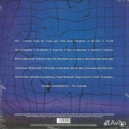 Виниловая пластинка oldfield, mike - tubular bells