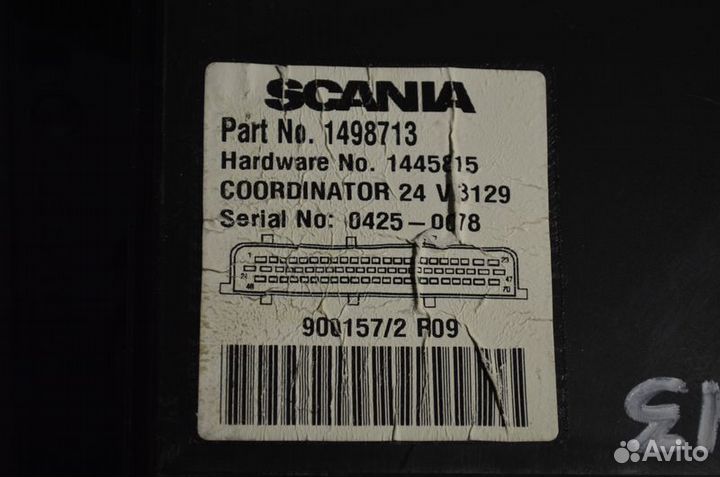 Блок управления, COO scania 4-series 124 (01.95-12