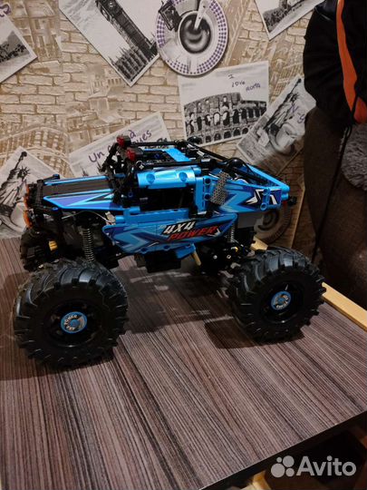Lego technic cada джип на пульте управления