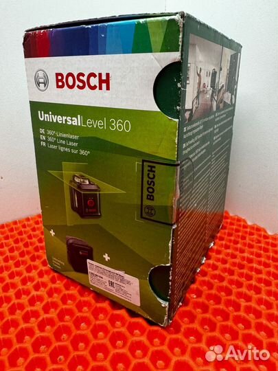 Лазерный уровень нивелир bosch Universal Level 360