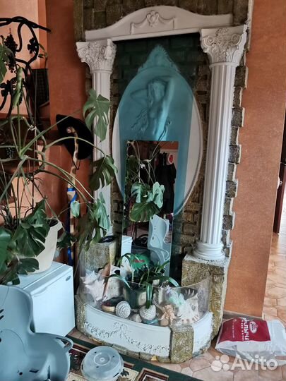 Напольный фонтан. Водопад 