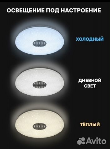 Люстра светодиодная новая с пультом Ritter 40 см