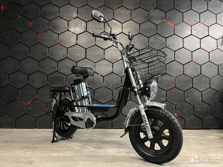 Новый электровелосипед (колхозник) Minako Monster