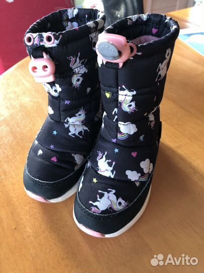 Демисезонные осенние сапоги детские