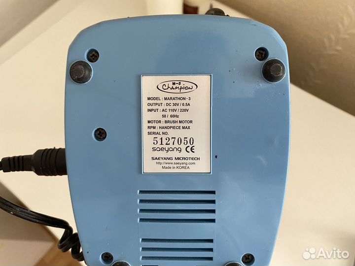 Аппарат для маникюра marathon 3 champion
