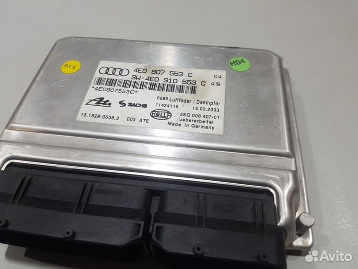 Блок управления подвеской ауди а8 audi s8