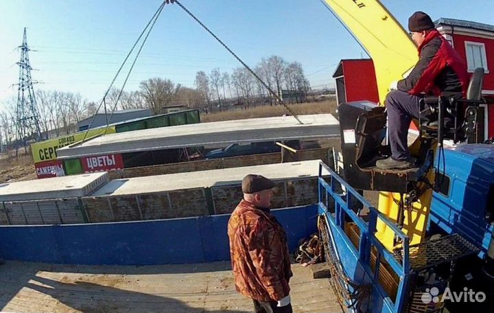 Плиты с разгрузкой