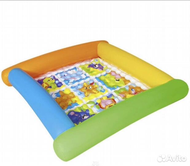 Игровой коврик с надувными ботами и дном