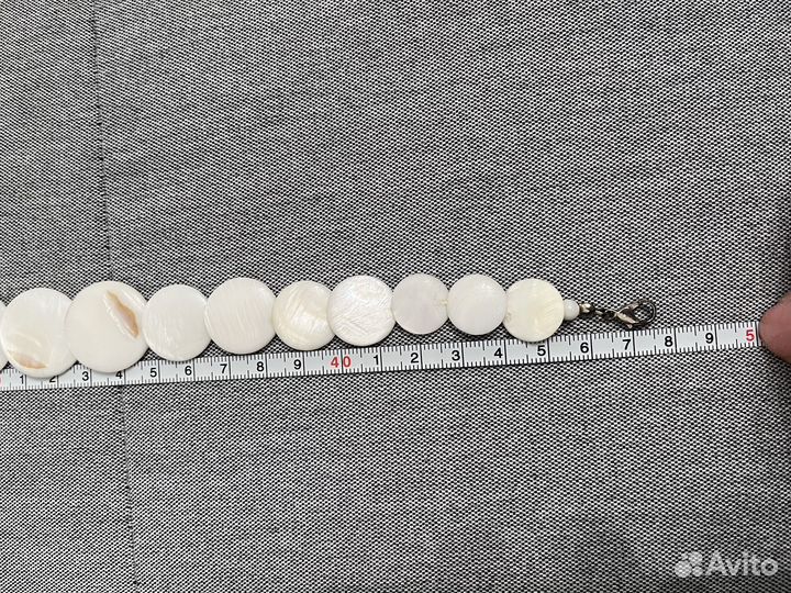 Буся из натурального перламутра