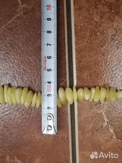 Бусы и браслет янтарь натуральный