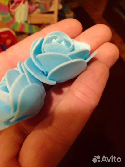 Розочки из фоамирана