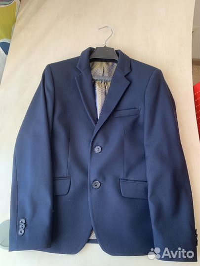 Школьная форма синяя для мальчика 140