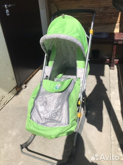 Коляска санки