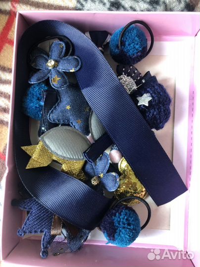 Набор детских резинок и заколок