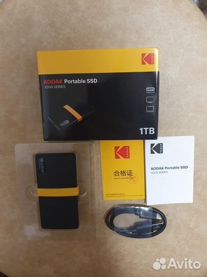 Внешний жесткий диск ssd Kodak 1 Tb