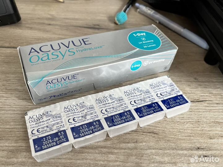 Контактные линзы acuvue oasys with HydraLuxe