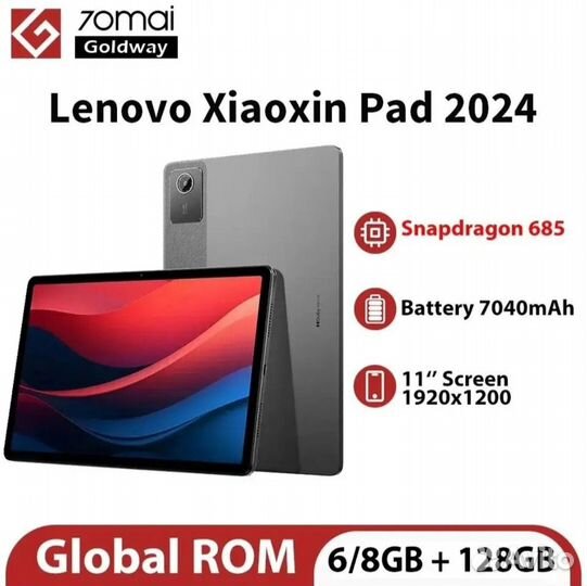 Lenovo xiaoxin pad 2024. 6/128