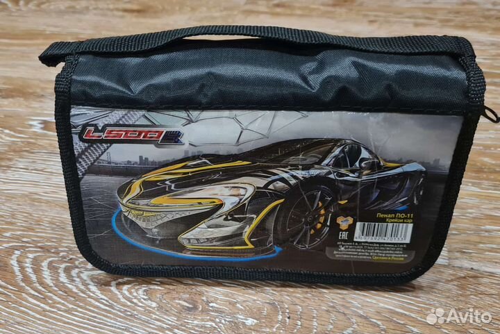 Пенал новый тройной