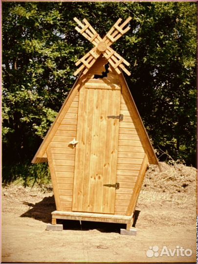 Дачный туалет с дельфином кдг 410