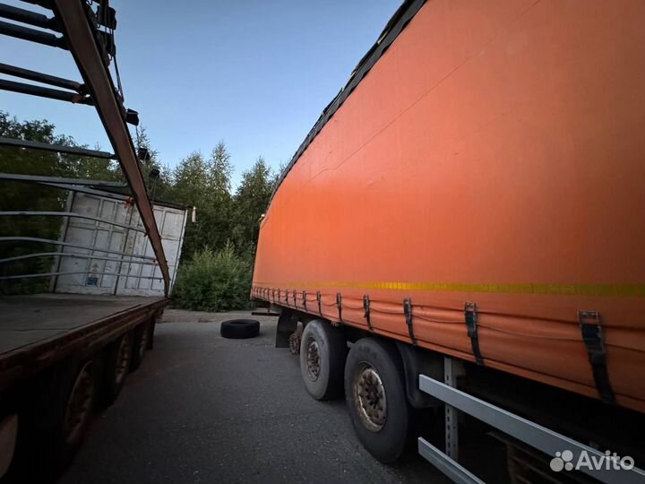 Полуприцеп шторный Meusburger Новтрак SP-345 PR, 2017