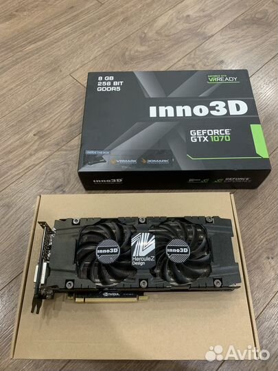 Видеокарта Inno3d gtx 1070 8gb