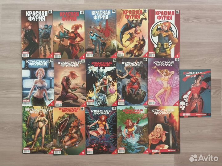 Комикс Красная Фурия