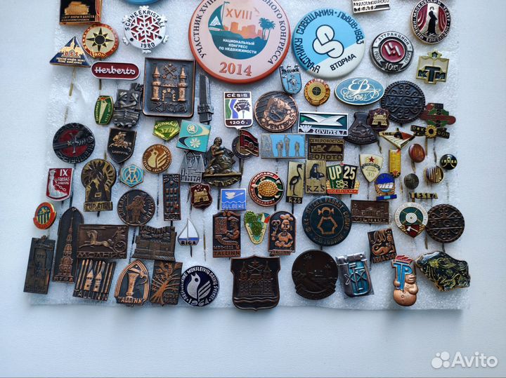 Значки кпсс, Прибалтика тяжёлые), иностран