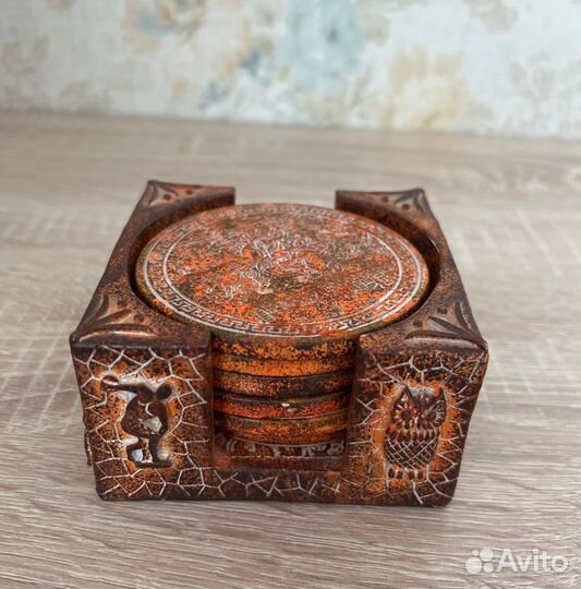 Сувенирные подставки для кружек Греция керамика