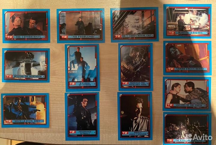 Карточки из коллекции topps Terminator 2 - Judgmen